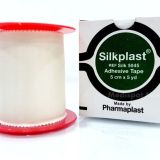 شريط لاصق طبي من سيلك بلاست 5 سم