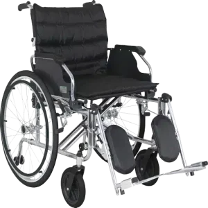 كرسي متحرك لكبار السن وللمعاقين للاوزان الثقيلة 180 كيلو