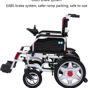 كرسي كهربائي بطارية واحدة – قابل للطي – خفيف الوزن – ماركة اوميجا