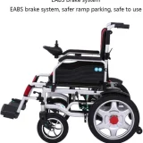 كرسي كهربائي بطارية واحدة – قابل للطي – خفيف الوزن – ماركة اوميجا