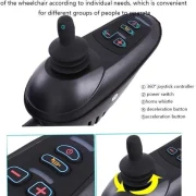 كرسي كهربائي بطارية واحدة – قابل للطي – خفيف الوزن – ماركة اوميجا