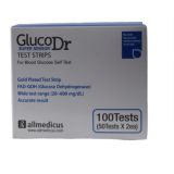 شرائط جهاز سكر جلوكودكتور 100 شريط