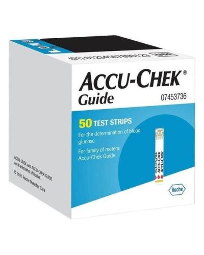 شرائط سكر ACCU CHEK Guide Me